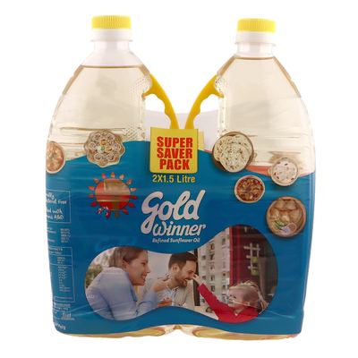 Sunflower 3 x 2 x 1.5L