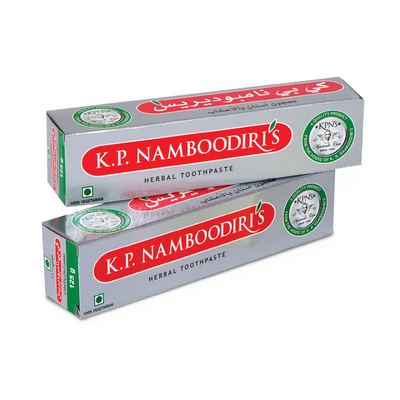 Namboodiri Herbal Tooth Paste Twin Pack 48 x 2 x 125g