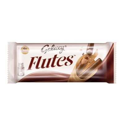 Flutes 4 Finger Choc 12x12x45.0G