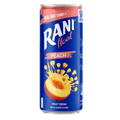Float Peach Can 24 x 240ml