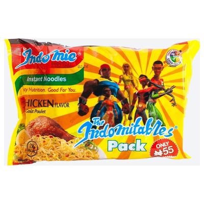 10Pcs Pack Indomie Chicken Noodles 4 x 10 x 70g