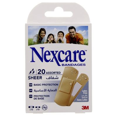 Sheer Bandage Assorted 20 Pcs 51099