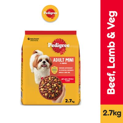 Pedigree Beef Lamb &Veg Flvr 6 x 1.5kg