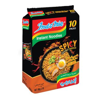 10Pcs Pack Indomie Spicy Curry 4 x 10 x 70g