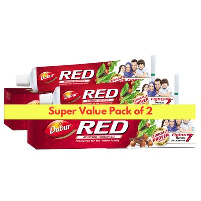 Red Tooth Paste+Tb 6 x 6 x 200g