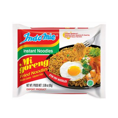 10Pcs Pack Indomie Fried Noodles 4 x 10 x 70g