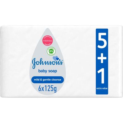 Baby Soap White 72 x 125g