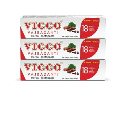 Vajradanti Herbal T Paste +30 Gm F/W Free 60 x 200g