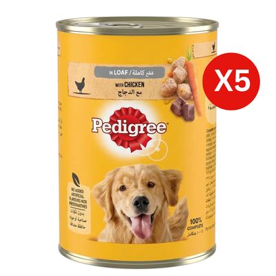 Pedigree Chicken Can Loaf 24 x 400g