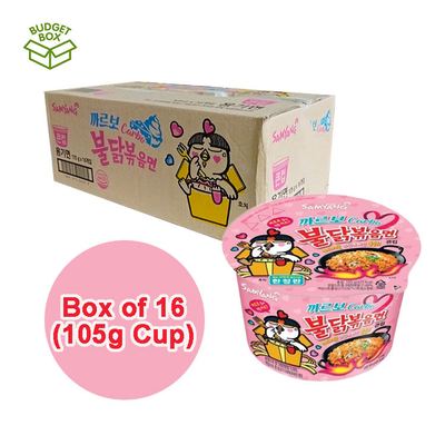 Buldak Cup Big Carbonara Pink 16 x 105g