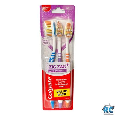 Zigzag Brush Pack 3Pcsx36