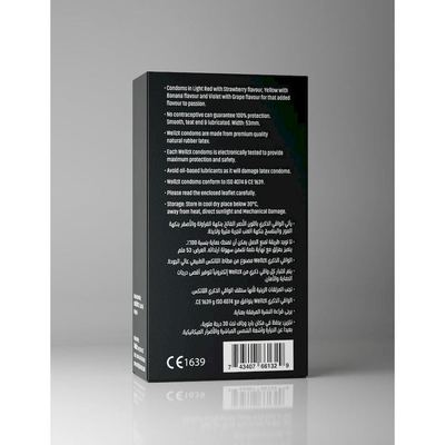 Condoms- Coloured&Flavoured X20 12 x 12