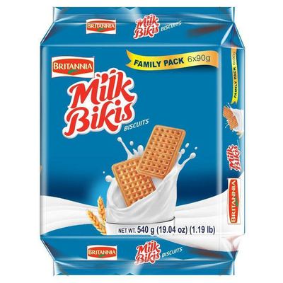 Milk Bikis 8 x 6 x 90g