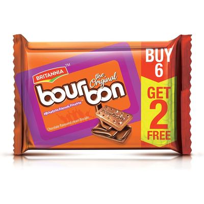 Bourbon Biscuit 8 x 8 x 100g