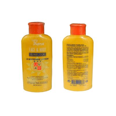 Diana Sunblock Lotion 8 x 12 x 200ml