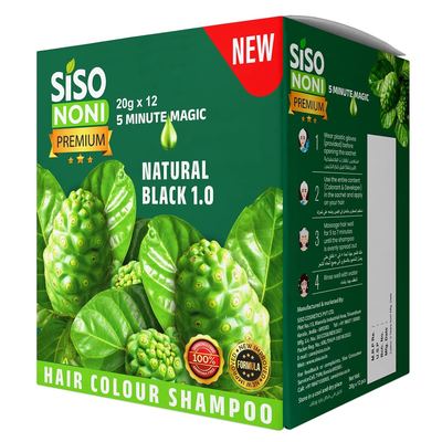 Hair Colour Shampoo 60 x 10 x 20g