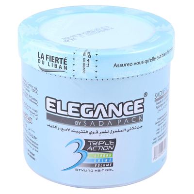 Triple Action Hair Gel 6 x 1000ml